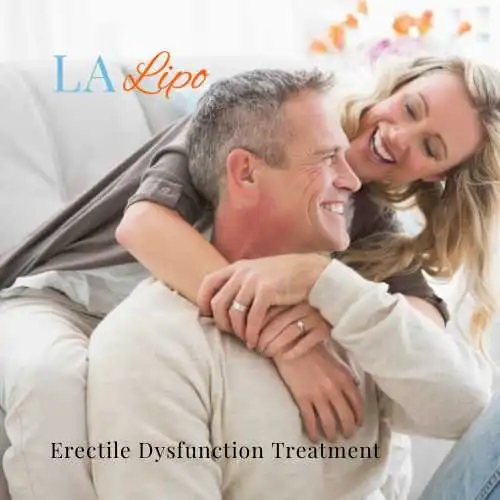 LA-EMS Godalming treatment - happy couple together.