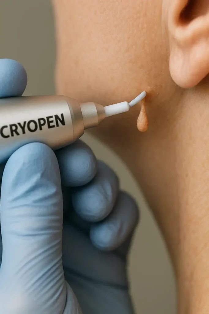 Cryopen for skin tags removal Godalming speak to our team today!