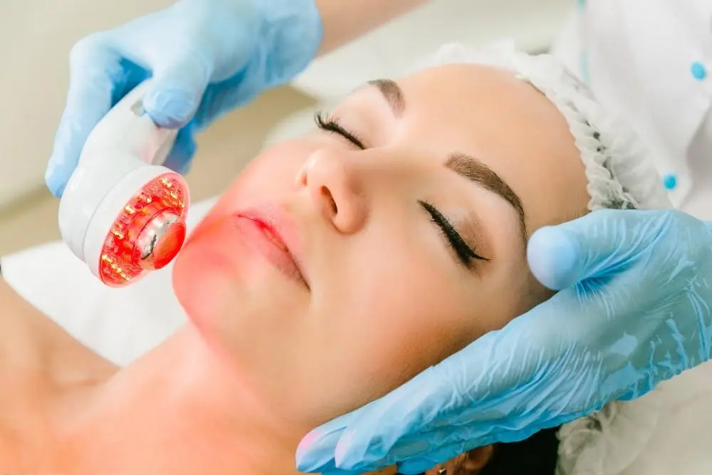 woman having non-surgical Morph8 treatment Godalming